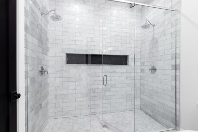 Marble-Style Shower Walls